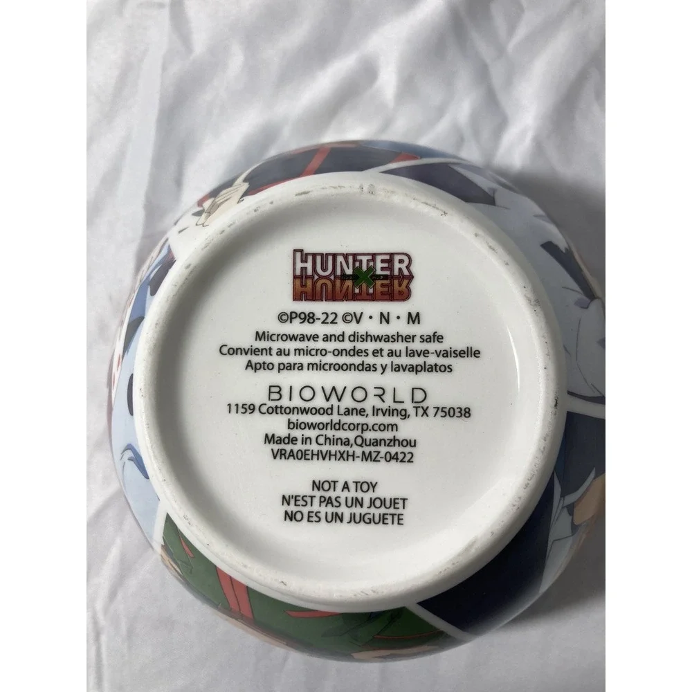 Hunter X Hunter All Around Characters Pose 20 oz Ramen Bowl